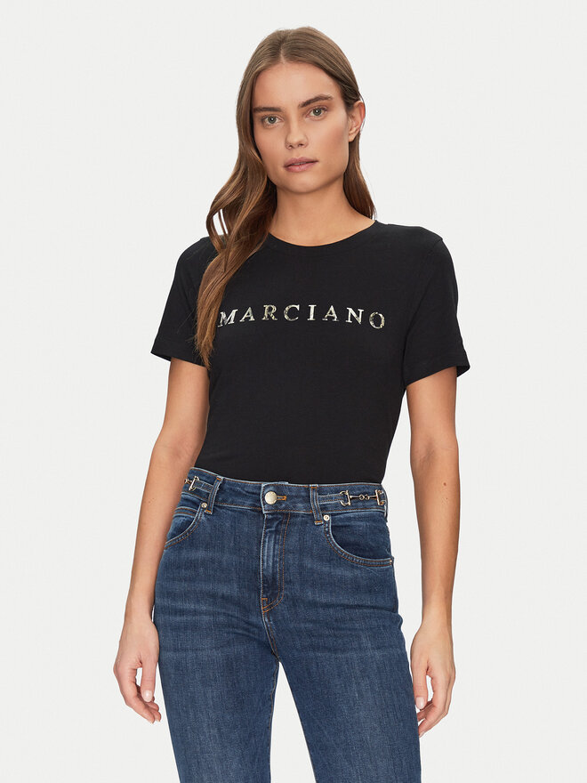 Marciano Guess Marciano Guess T-Shirt 5GGI00 6008A Μαύρο Slim Fit