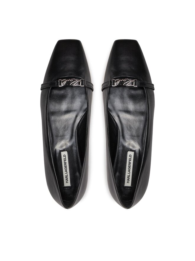 KARL LAGERFELD Baleríny KARL LAGERFELD KL40180 Černá