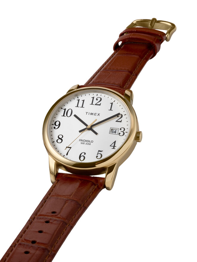 Timex Laikrodis Timex Easy Reader TW2W95500 Auksinė