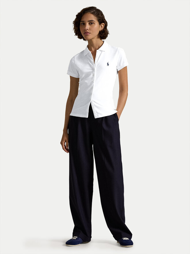 Polo Ralph Lauren Polo Ralph Lauren Поло 211939272002 Білий Slim Fit