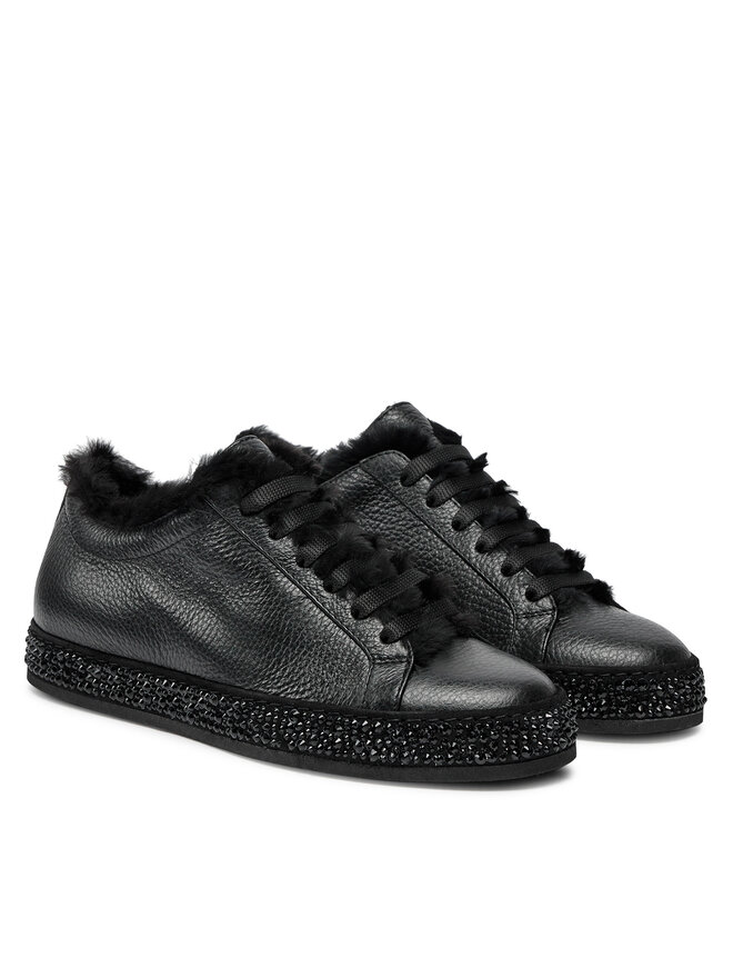 Le Silla Sneakersy Le Silla Andrea Fod 1633T020M1LLBUK933 Čierna