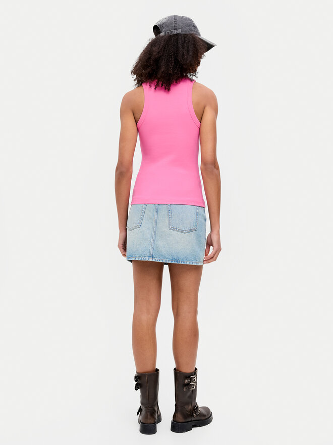 JJXX JJXX Felső 12224661 Rózsaszín Rib Fit