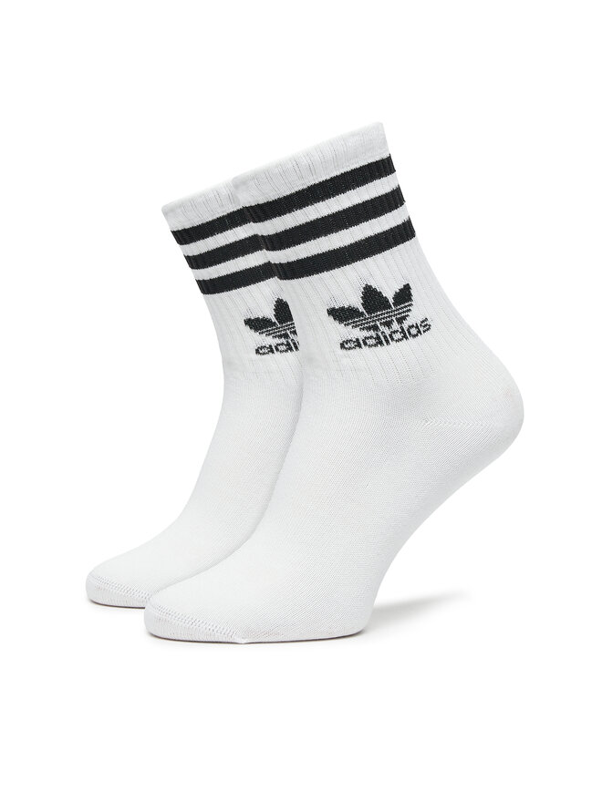 adidas 3 pár uniszex hosszú szárú zokni adidas Mid Cut Crew IL5023 Színes