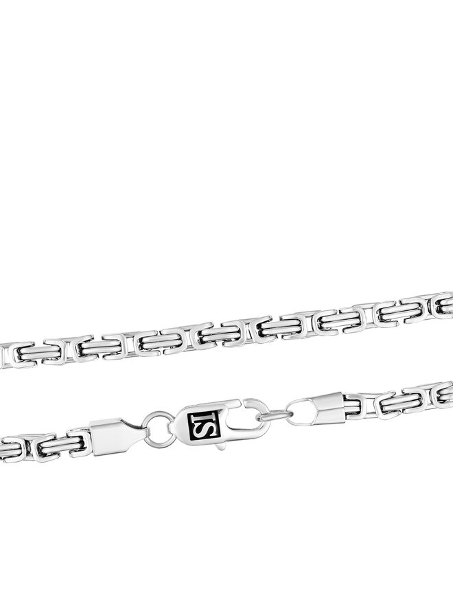 ICED STUFF Bracciale ICED STUFF Królewska Oro bianco