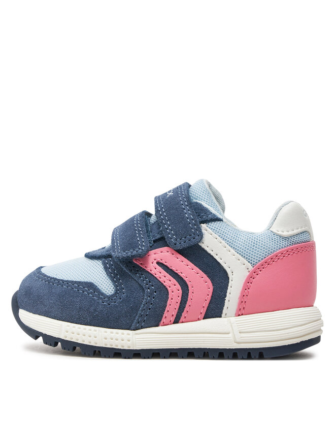 Geox Sneakersy Geox B Alben Girl B453ZA 02214 C4B7Q M Modrá