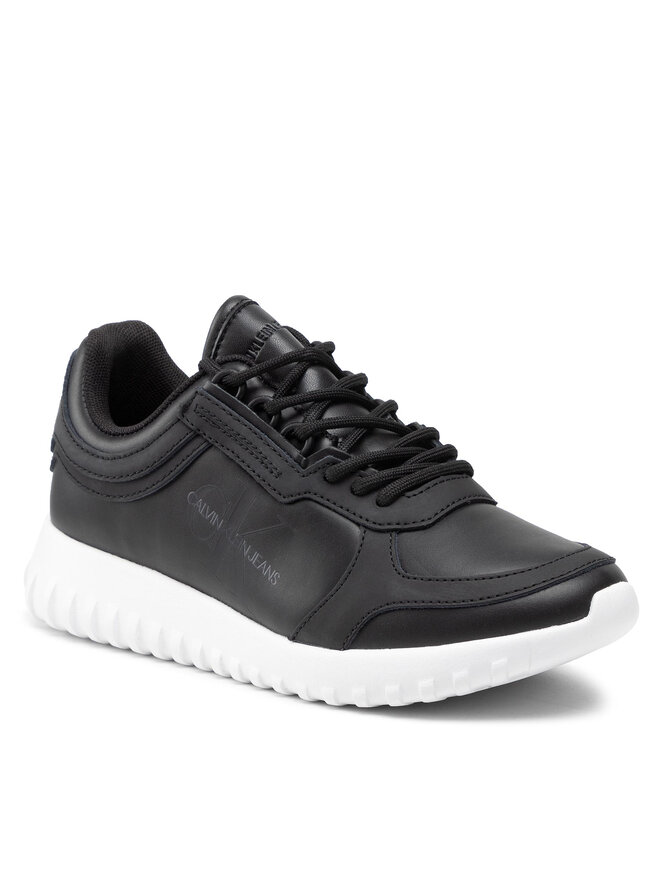 Calvin Klein Jeans Tenisice Calvin Klein Jeans Runner Laceup Sneaker Eva Lth YW0YW00375 Crna