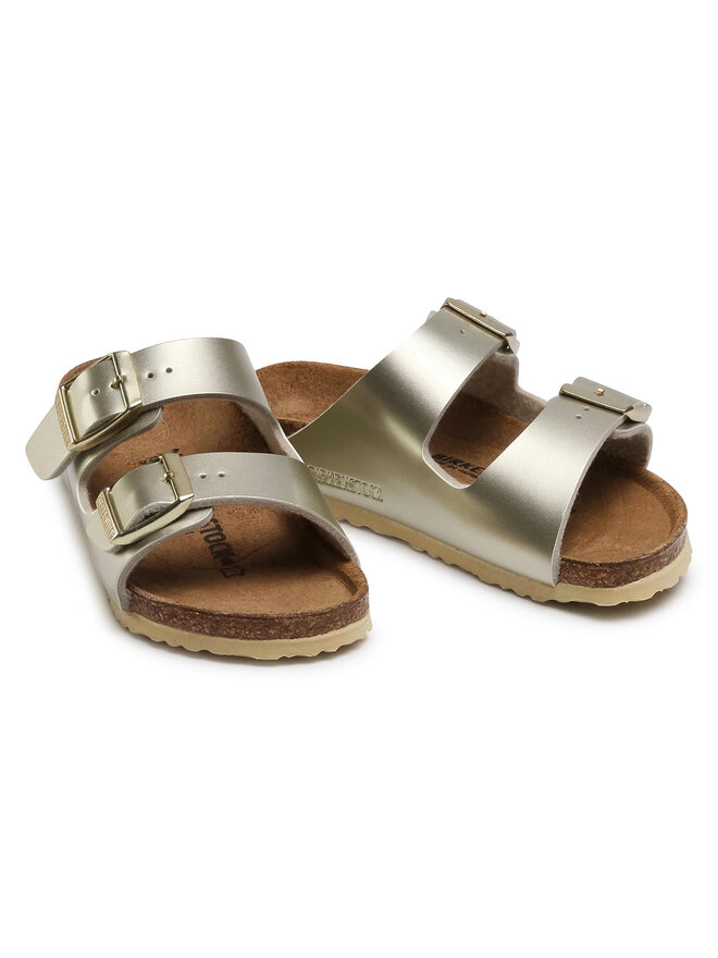 Birkenstock Шльопанці Birkenstock Arizona Kids 1014841 Золотий