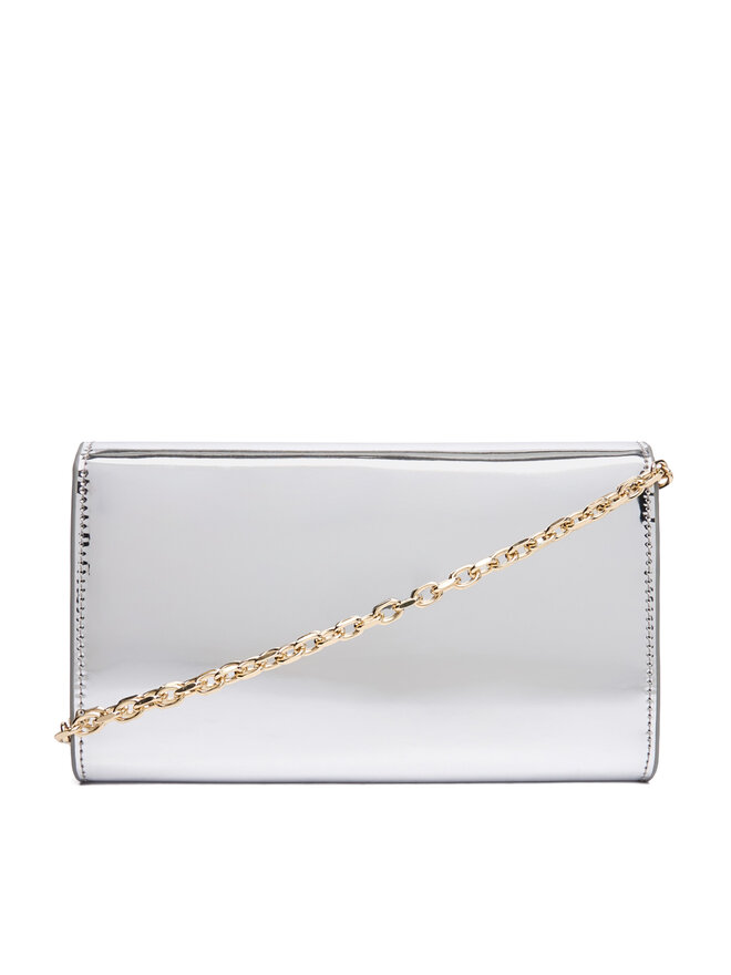 Tommy Hilfiger Сумка Tommy Hilfiger Icon Flap W/Chain Met AW0AW17959 Срібний