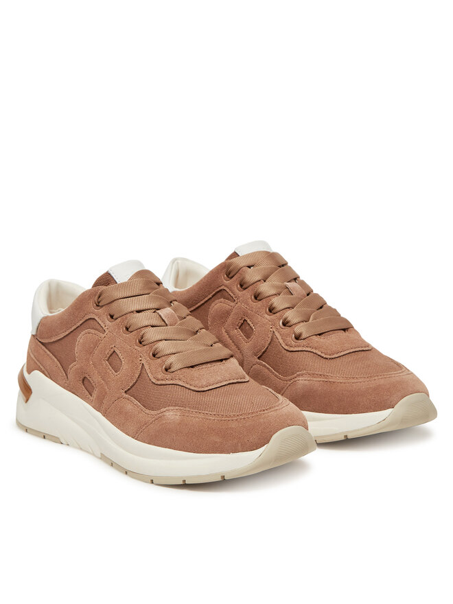 BOSS Sneakersy BOSS Skylar Runn 50541600 Brązowy