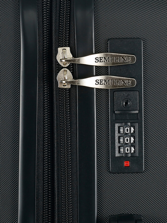 Semi Line Maleta grande Semi Line T5925-3 Negro