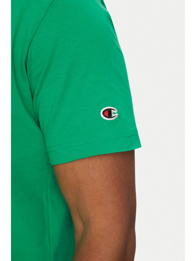 Champion Champion Póló 220256 Zöld Regular Fit