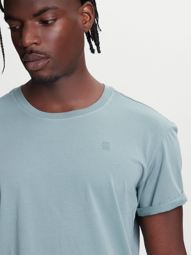 G-Star Raw G-Star Raw Marškinėliai Lash D16396-2653 Mėlyna Regular Fit