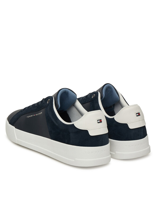 Tommy Hilfiger Sneakers Tommy Hilfiger Th Court Mix FM0FM05634 Dunkelblau