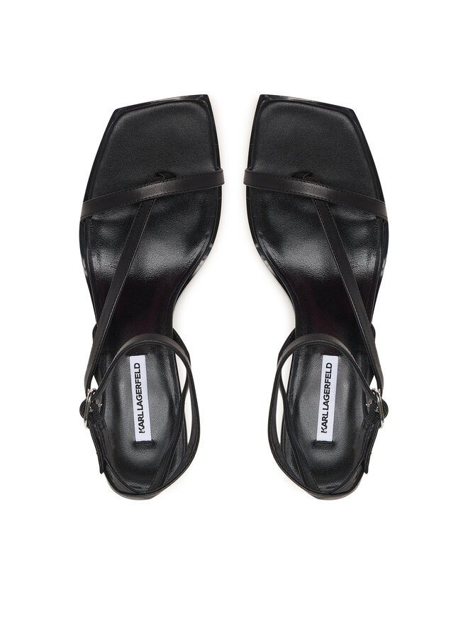 KARL LAGERFELD Босоніжки KARL LAGERFELD Karmel KL33606 Чорний