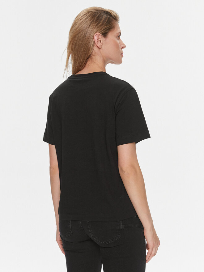 Guess Guess T-Shirt Gothic W4RI49 K6XN4 Μαύρο Regular Fit