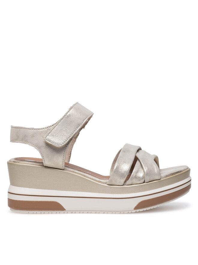 Remonte Sandały Remonte D1P51-90 Złoty