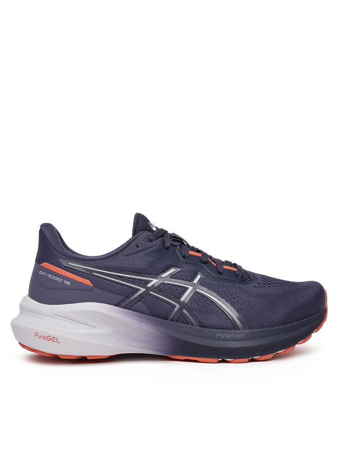 Asics Маратонки за бягане Asics Gt-1000 13 1012B663 Тъмносин