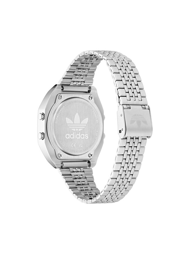 adidas Zegarek adidas Digital Two AOST24557 Srebrny