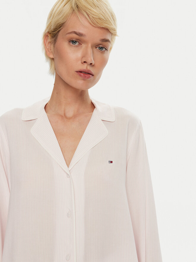 Tommy Hilfiger Tommy Hilfiger Spavaćiće UW0UW05635 Ružičasta Loose Fit