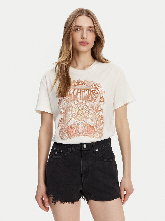 Billabong Billabong T-Shirt EBJZT00424 Weiß Relaxed Fit