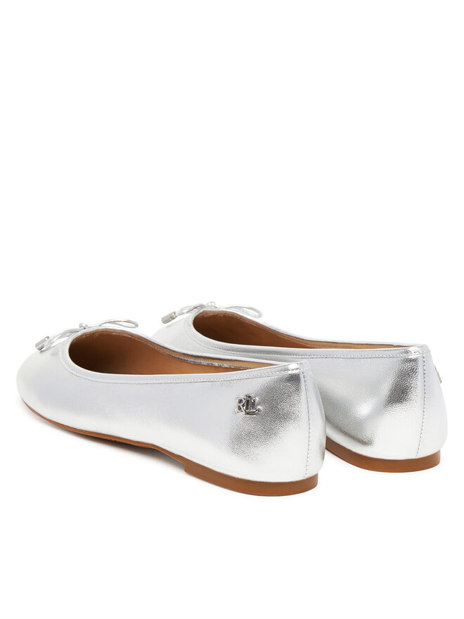 LAUREN RALPH LAUREN Балеринки LAUREN RALPH LAUREN Jayna 802978836001 Сребрист