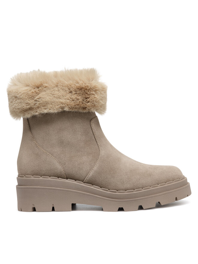 Geox Īsie zābaki Geox D Felleny D46XEG 022BH C6369 Bēšs