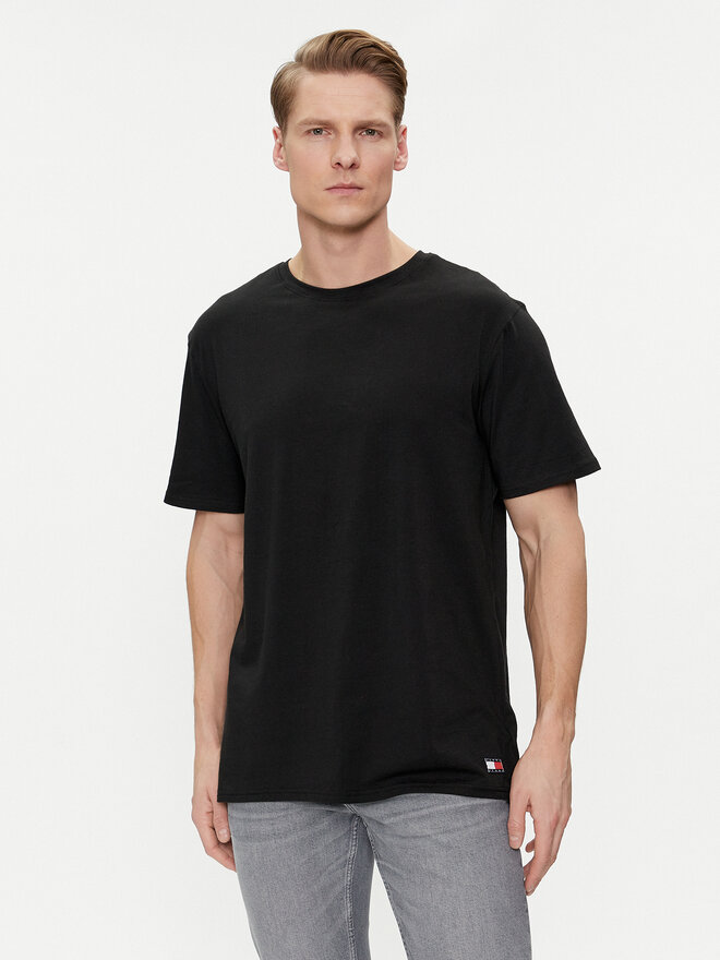 Tommy Jeans Tommy Jeans 2 marškinėlių komplektas UM0UM03157 Juoda Regular Fit