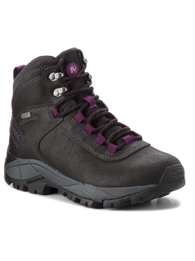 Merrell Trekingová obuv Merrell Vego Mid Ltr Wp J311541C Černá