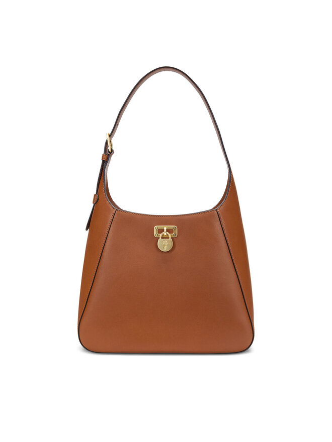LAUREN RALPH LAUREN Torbica LAUREN RALPH LAUREN Large Tanner Shoulder Bag 431956790001 Smeđa