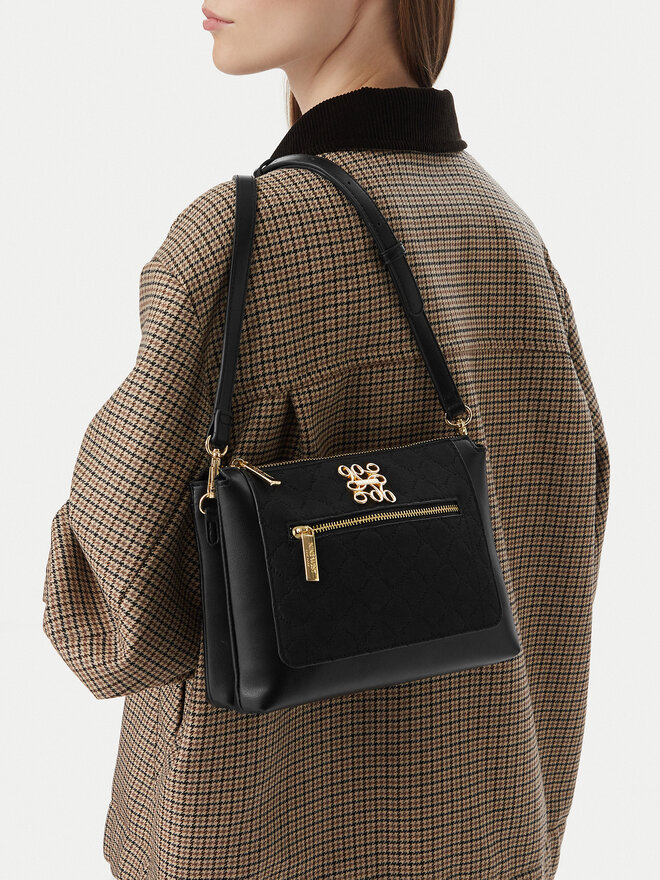 Nine West Handtasche Nine West CEO-BLUSH ELEGANCE-JH7270 Schwarz