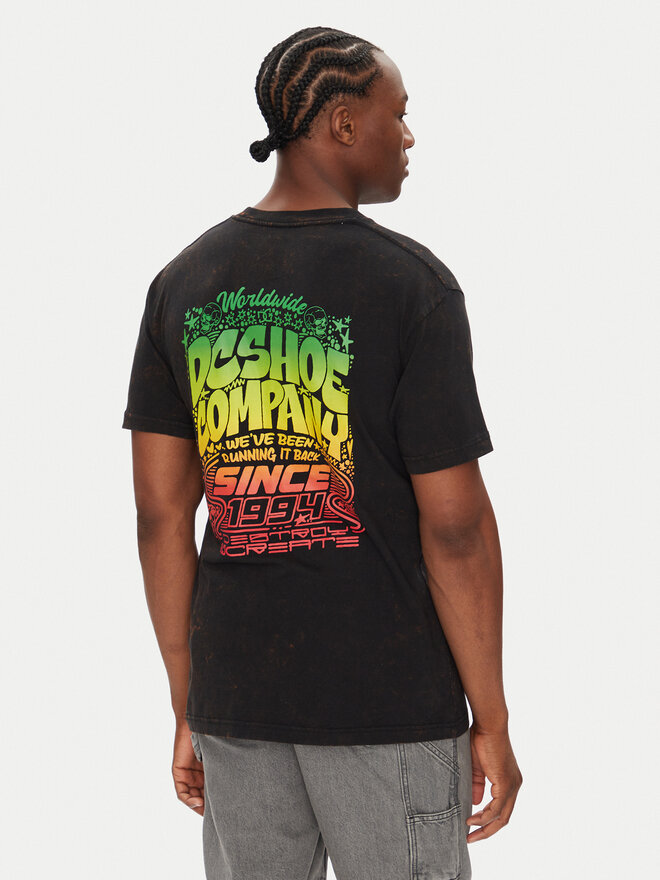 DC DC T-Shirt ADYZT05450 Μαύρο Heritage Fit