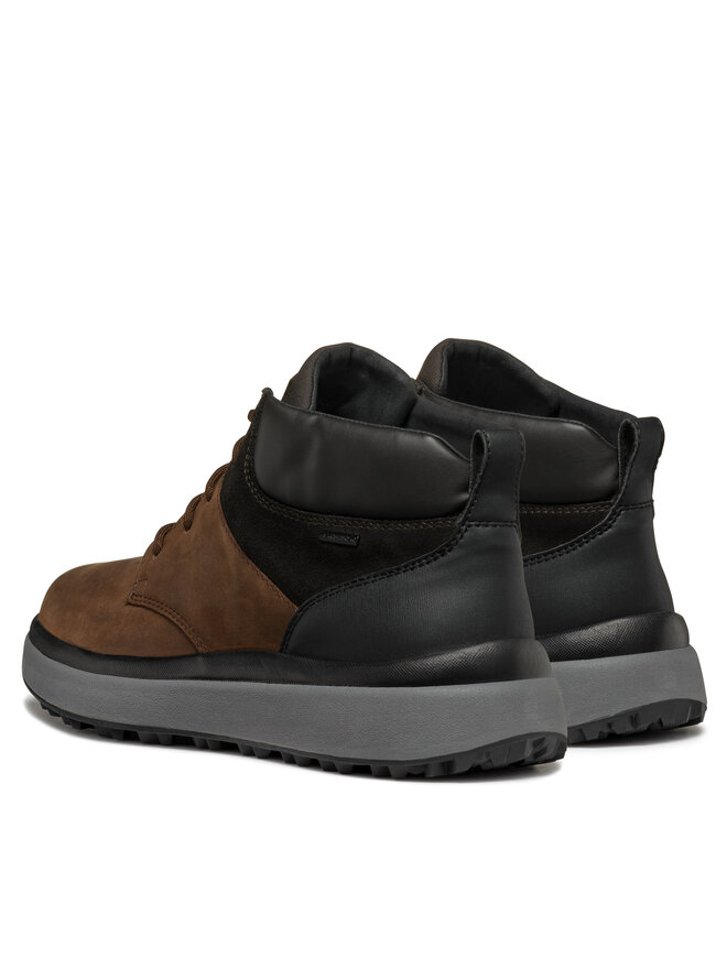 Geox Schnürschuhe Geox U Granito + Grip B A U46FZA 0FF22 C6009 Braun