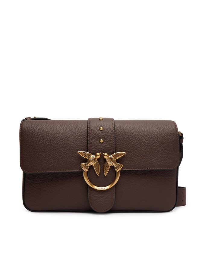 PINKO Handtasche PINKO Love One Classic Slouchy Fl PLTT 104524 A2OX Braun