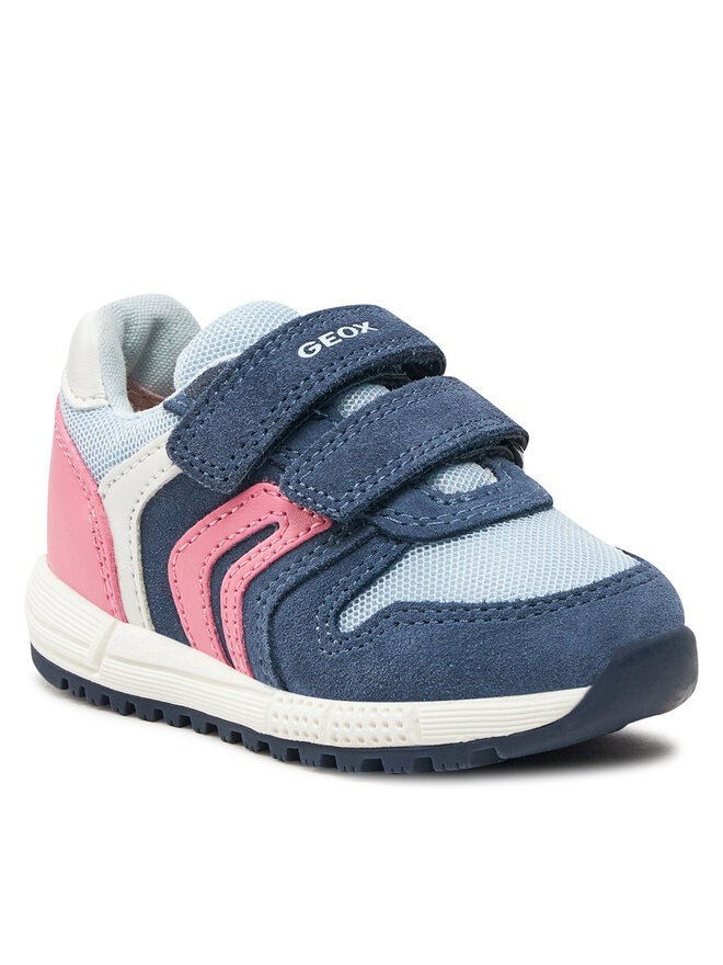 Geox Sneakersy Geox B Alben Girl B453ZA 02214 C4B7Q M Modrá