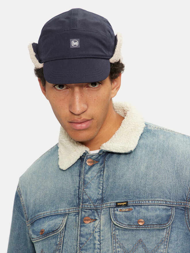 Buff Czapka z daszkiem Buff Fall Line Cap Simu 134535.787.20 Niebieski