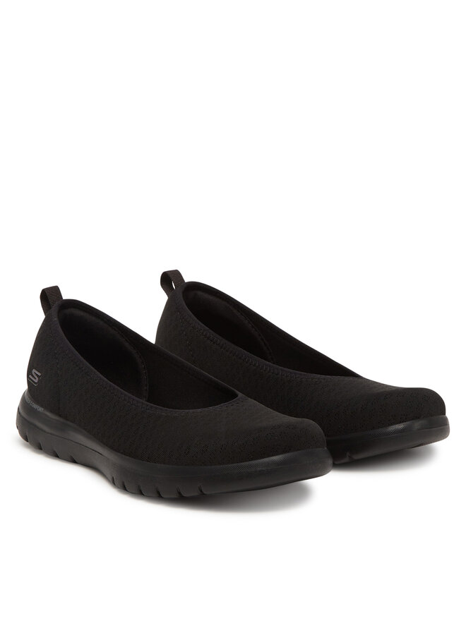 Skechers Baleriny Skechers On-The-Go Flex-Siena 138360/BBK Czarny
