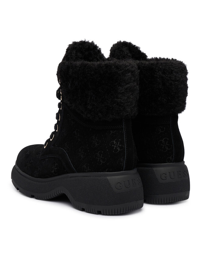 Guess Schnürschuhe Guess FLFVIK SUE10 Schwarz