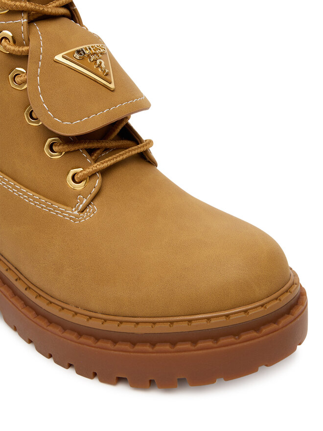 Guess Trapper stila apavi Guess FLTLVY ELE10 Bēšs