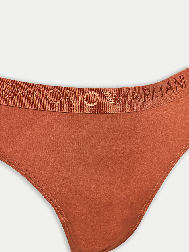 Emporio Armani Underwear Emporio Armani Underwear Набір з 2 пар стрінгів 163333 4R235 01656 Коричневий