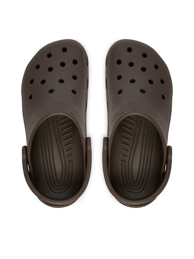 Crocs Pantoletten Crocs Classic 10001 Dunkelbraun