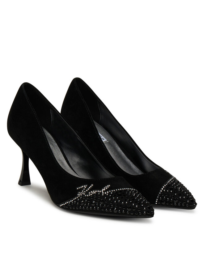 KARL LAGERFELD Lodičky KARL LAGERFELD Sienna Signature Pump KL32712 Černá