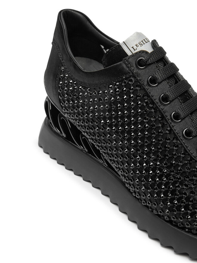 Le Silla Zapatillas Le Silla Running Gilda Stocking 6808B040ZLPPSAS933 Negro