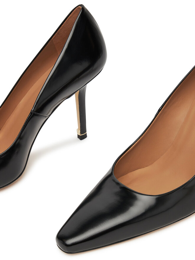 BOSS Pantofi cu toc subțire BOSS Charlize 50548509 Negru