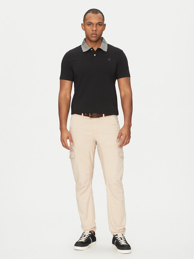 Guess Guess Polo M5GP66 J1314 Μαύρο Regular Fit