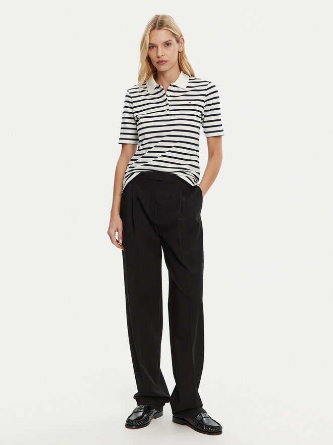 Tommy Hilfiger Tommy Hilfiger Pólóing 1985 WW0WW43224 Sötétkék Regular Fit
