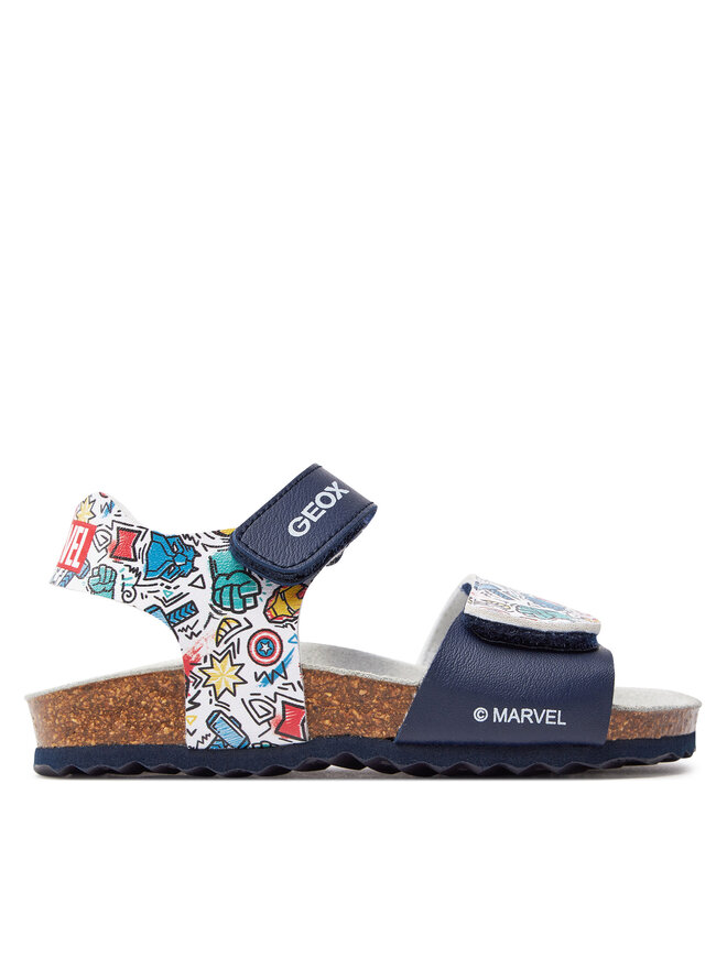 Geox Sandale Geox J Ghita Boy J458LE 00004 C4243 M Tamnoplava