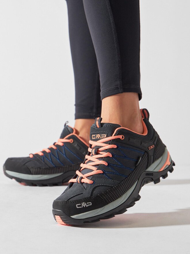 CMP Pārgājienu apavi CMP Rigel Low Wmn Treking Shoe Wp 3Q13246 Pelēks