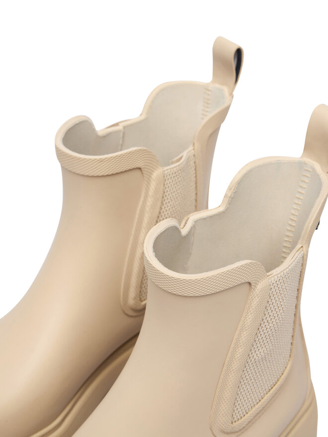 Tommy Hilfiger Gummistiefel Tommy Hilfiger Flag Cleated FW0FW09387 Beige