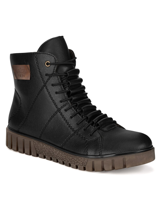 Rieker Μποτάκια Rieker Y3421-00 Μαύρο