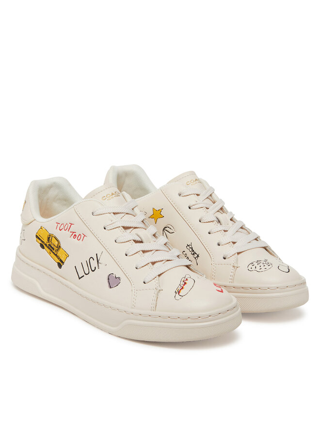 Coach Снікерcи Coach CAQ45 Écru